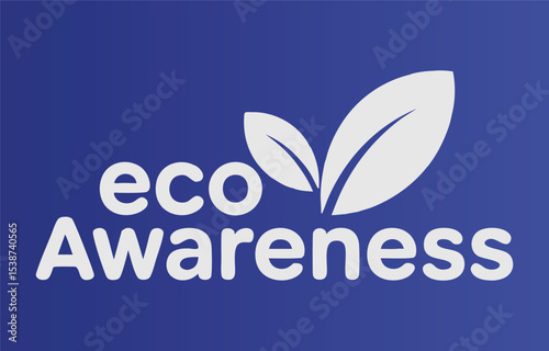 Eco Awareness Logo, Promoting Environmental Consciousness