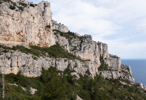 Coastal environments from the Mediterranean coast. Shot during 3 days of hiking in the Calanques, south of France, close to Marseille.