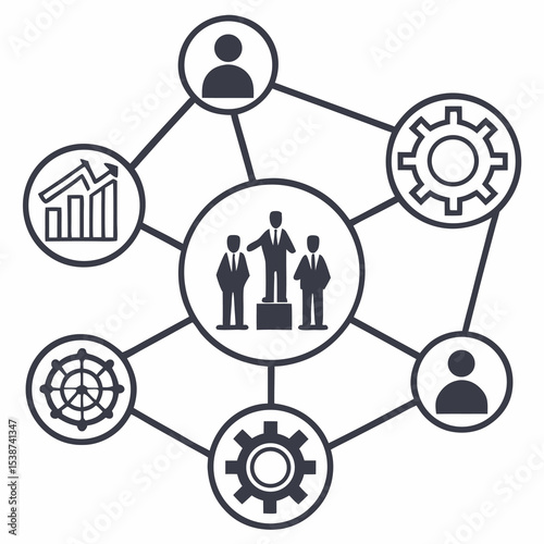 social network concept