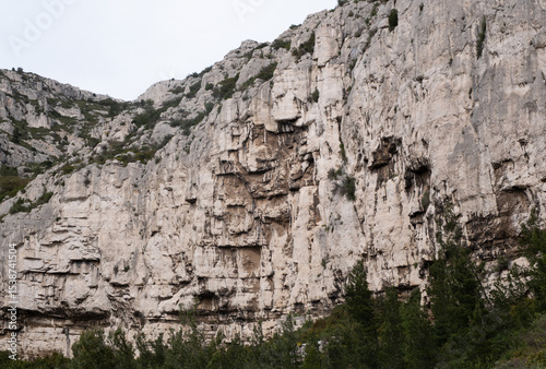 Coastal environments from the Mediterranean coast. Shot during 3 days of hiking in the Calanques, south of France, close to Marseille.