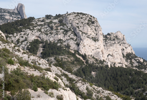 Coastal environments from the Mediterranean coast. Shot during 3 days of hiking in the Calanques, south of France, close to Marseille.
