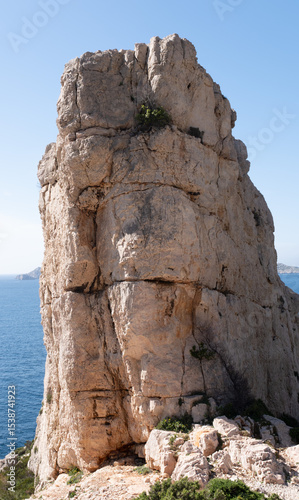 Coastal environments from the Mediterranean coast. Shot during 3 days of hiking in the Calanques, south of France, close to Marseille.