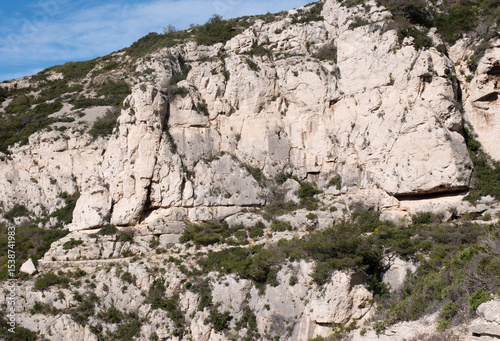 Coastal environments from the Mediterranean coast. Shot during 3 days of hiking in the Calanques, south of France, close to Marseille.