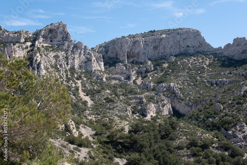 Coastal environments from the Mediterranean coast. Shot during 3 days of hiking in the Calanques, south of France, close to Marseille.