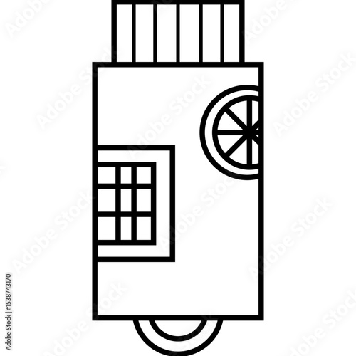Retro USB Drive Icon