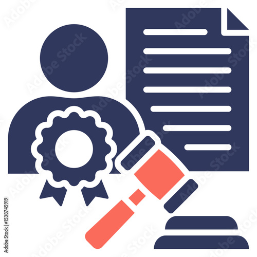 Authoritative Mixed Icon