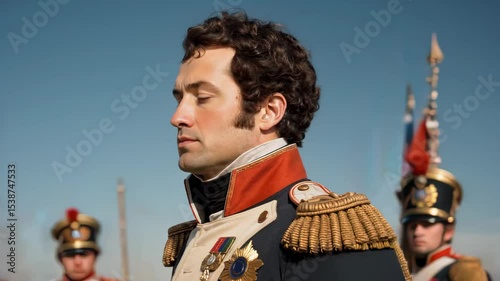 Napoleon Bonaparte in Historical Uniform