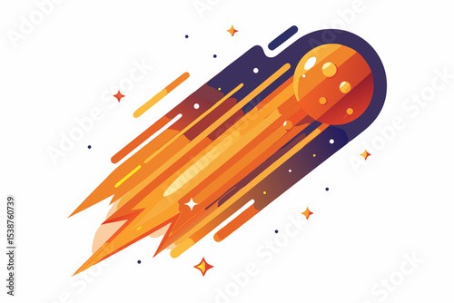 meteor shower radiant burst