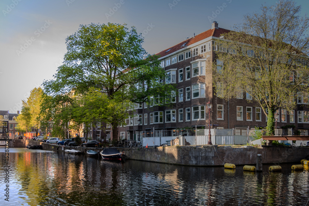 Obraz premium canal in amsterdam