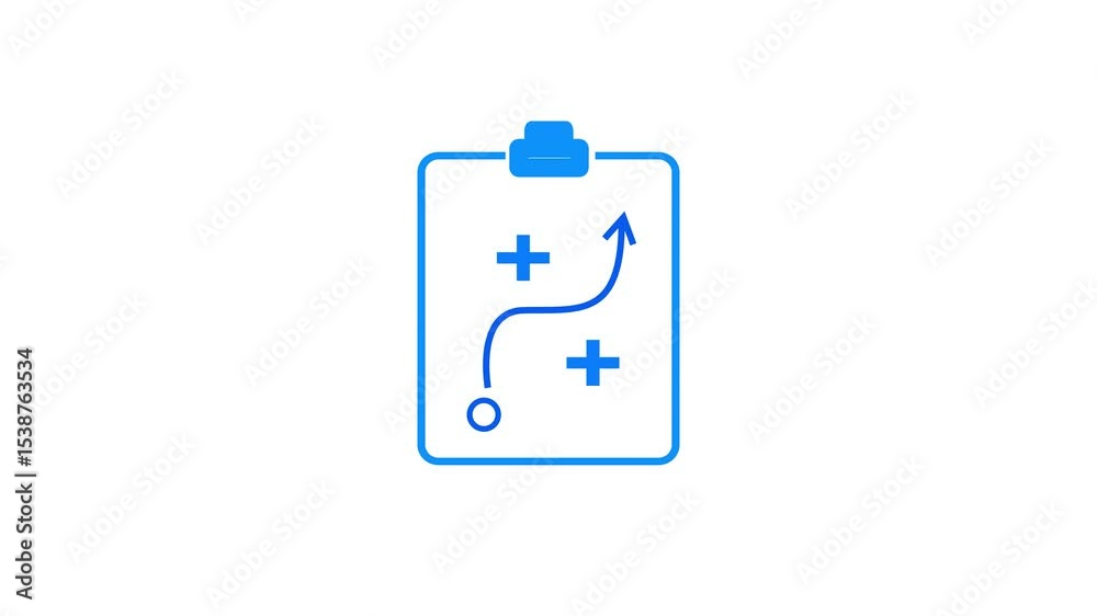 Tic tac toe. icon animation. The background is entirely transparent. It can be used in the desired color background or on another video.