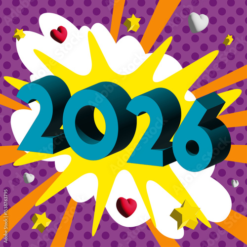  V3 Carte V3 Bonne Année 2026 3