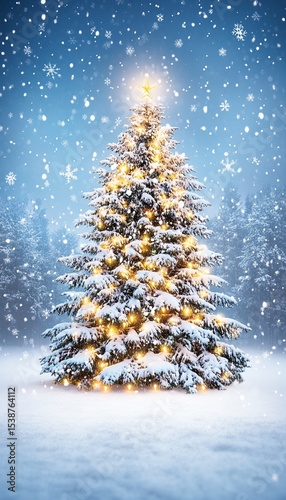 A4 size Beautiful Christmas holiday frame of Christmas