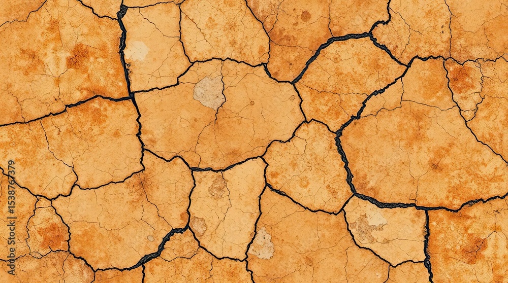 Close up shot of cracked earth texture showing drought and environmental damage Close up shot of cracked earth texture showing drought and environmental damage