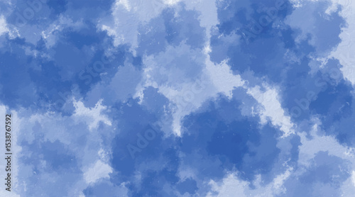 watercolor abstract background blue gradients textured design