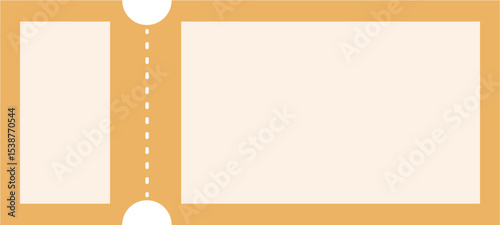coupon ticket voucher element