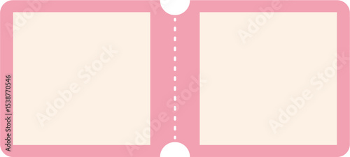 coupon ticket voucher element