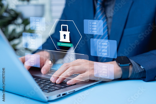 Employee confidentiality and compliance are ensured through secure documentation, legal regulations, and cybersecurity software for protecting personal data.