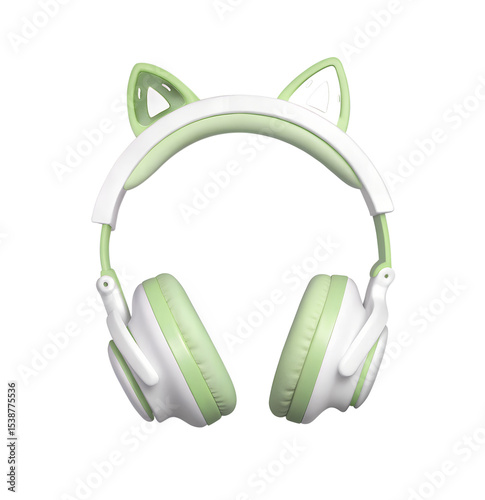 headphones isolated on white background