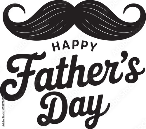 happy father's  day vector