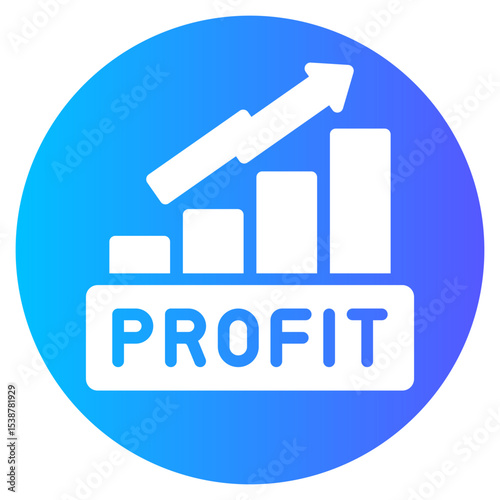 profit gradient icon