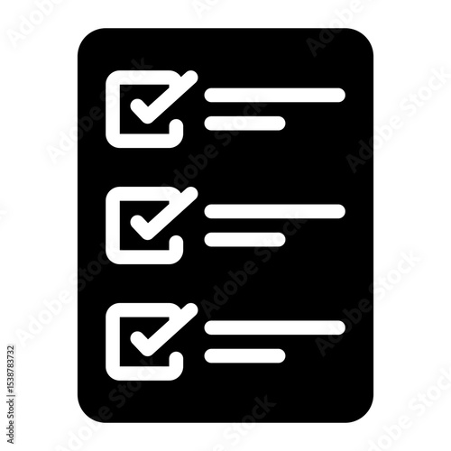 checking glyph icon