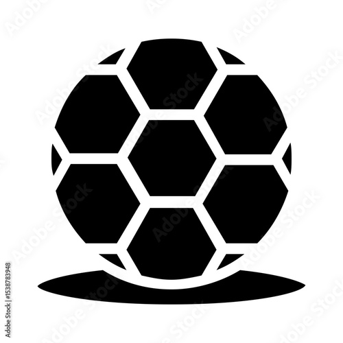 soccer ball on white