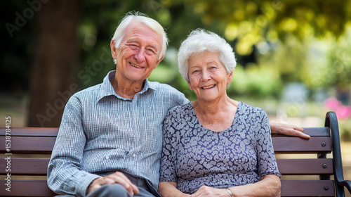 portrait of senior couple