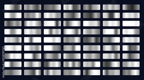 Big set of silver gradients