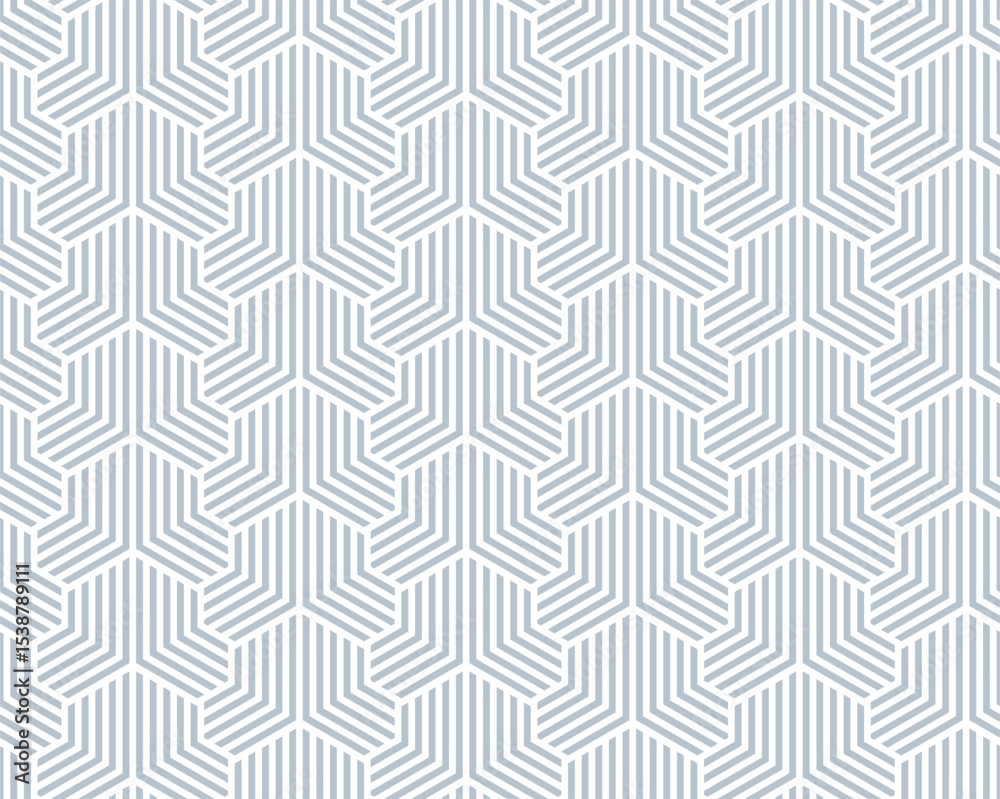 Abstract geometric pattern with stripes, lines. Seamless vector background. White and gray ornament. Simple lattice graphic design Abstract geometric pattern with stripes, lines. Seamless vector background. White and gray ornament. Simple lattice graphic design