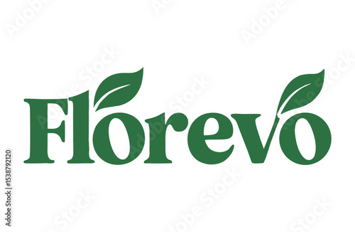 Florevo Logo Featuring Leaves, Representing Growth and Sustainability