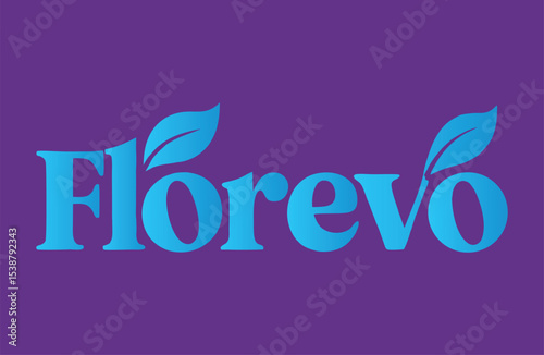 Florevo Logo Featuring Leaves, Representing Growth and Sustainability
