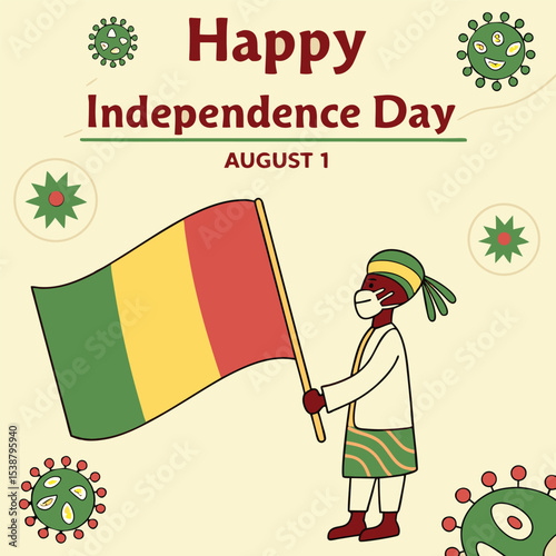 Happy Independence Day August 1 Honoring National Pride and Unity with Festive Celebrations