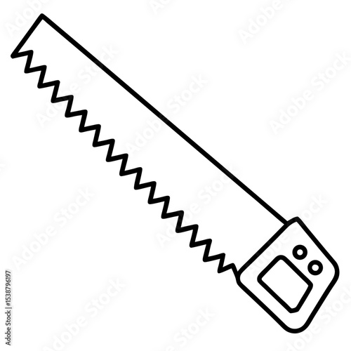 Clean Saw Vector Design