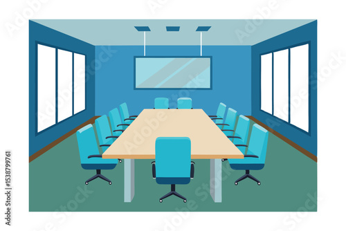 Modern Conference Room Design Professional Meeting Space and Collaboration