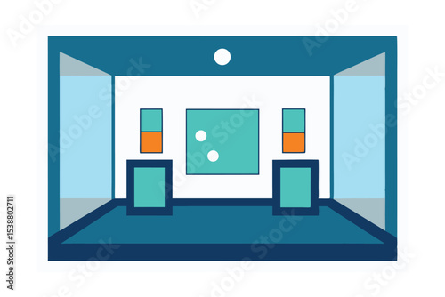Modern Minimalist Gallery Interior Design Clean Lines and Simple Elegance