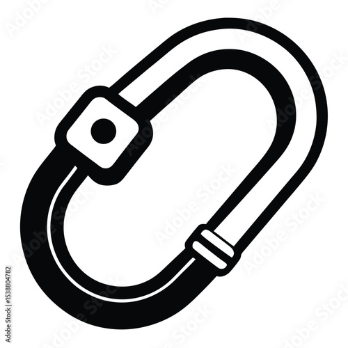 Carabiner Clip Illustration