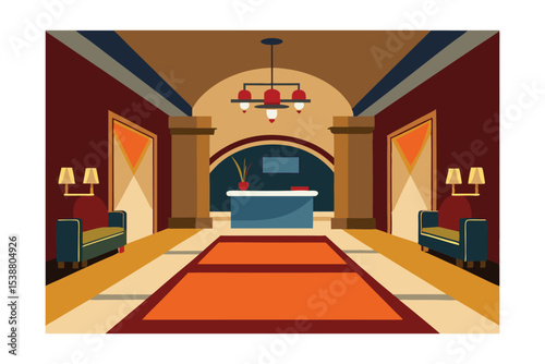 Elegant Hotel Lobby Interior Design A Luxurious and Welcoming Space