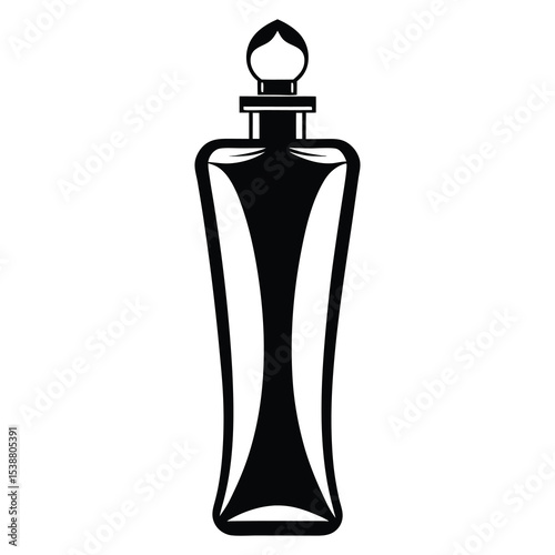 Sleek Perfume Bottle Icon (Modern Shape)