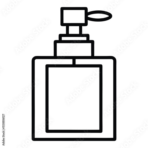 Line Art Perfume Spray Bottle