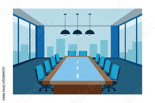 Modern Office Conference Room Design, Layout, and Functionality