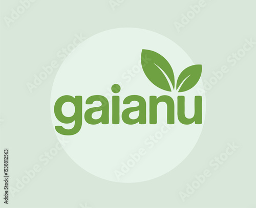 The Galanu logo, featuring stylized lettering and leaves, is a vibrant brand mark.