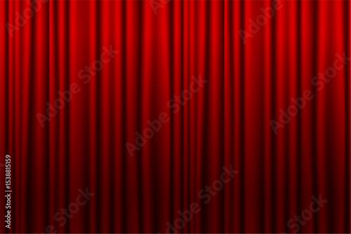 Fabric curtain backdrop for your event show or performance