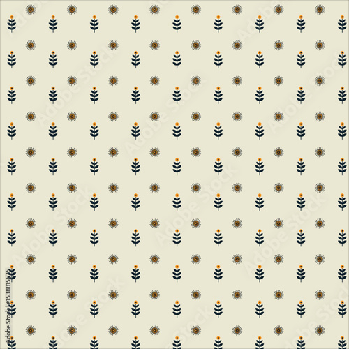 Flower seamless pattern