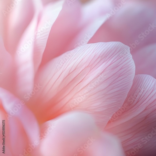 Wallpaper Mural dreamy floral closeup of soft focus pink petals Torontodigital.ca