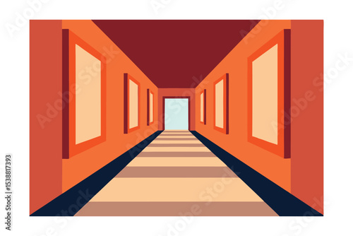 Gallery Corridor A Perspective of Art and Architecture