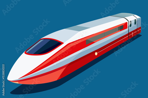 Modern high speed train transportation design