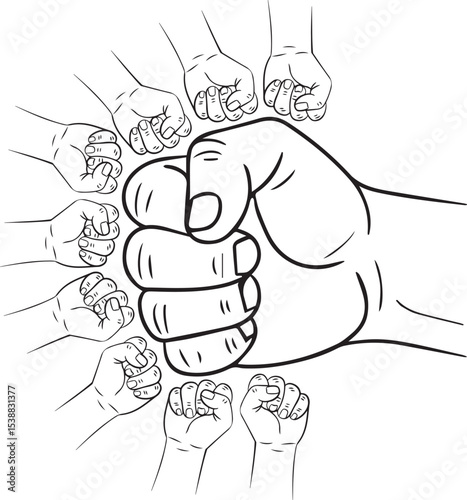 Father's Day Fist Bump Set, Fathers Love