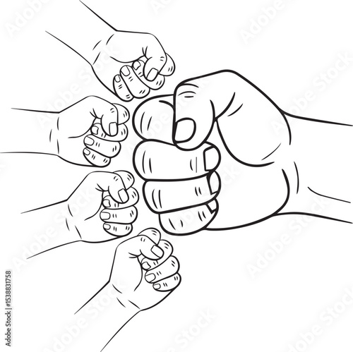 Father's Day Fist Bump Set, Fathers Love