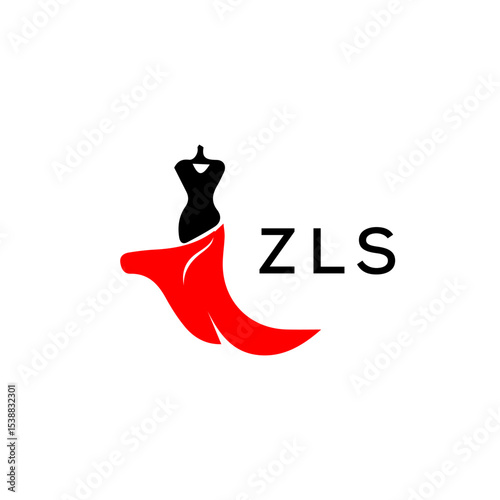 ZLS Letter Initial Logo Design Vector Illustration