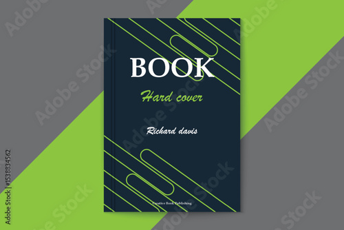 Vector creative and modern book cover design template